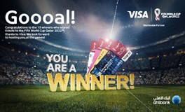 Ahlibank football fans win tickets to FIFA World Cup Qatar 2022™, thanks to Visa