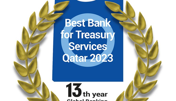 البنك الأهلي يفوز بجائزة "أفضل بنك لخدمات الخزينة في قطر لعام 2023"