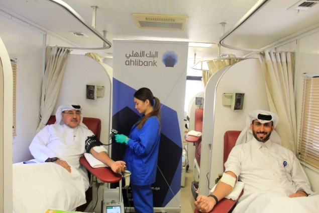 Ahlibank holds blood donation drive in partnership with HMC