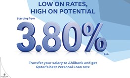 Ahlibank Empowers Customers with New Personal Loan Campaign Offering Competitive Rates and Greater Flexibility