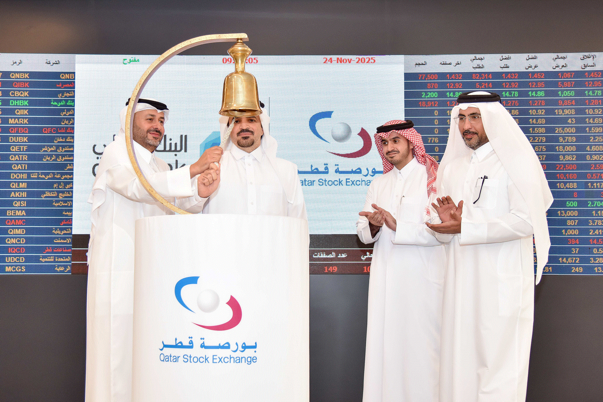 البنك الأهلي يُدرج أول سندات شركات في بورصة قطر